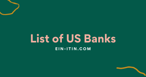List of US Banks 10 List of US Banks 1