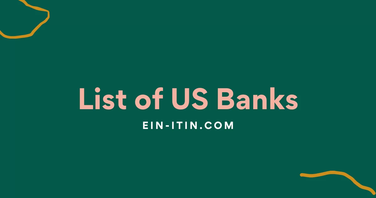 List of US Banks