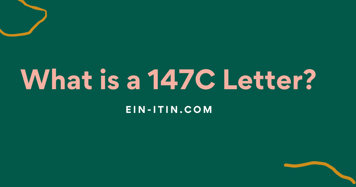 What is a 147C Letter?