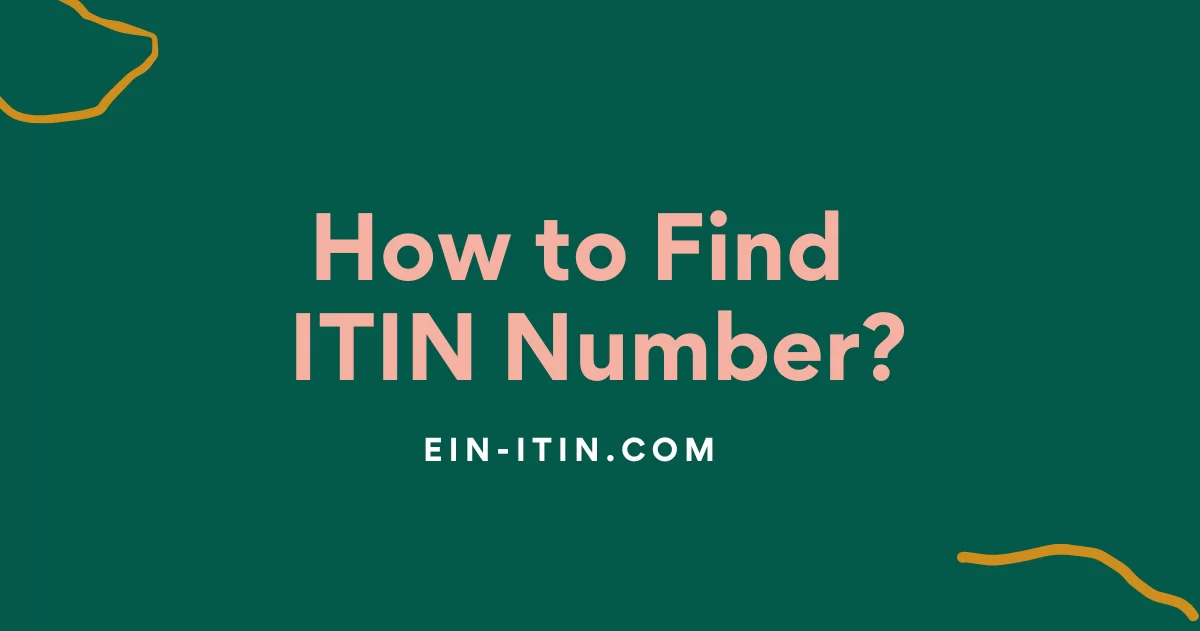 How to Find ITIN Number?